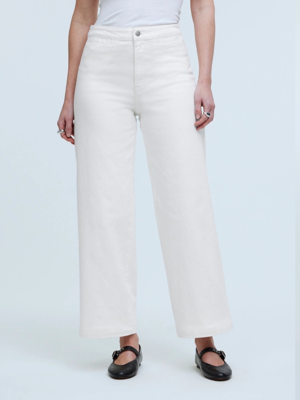 Madewell The Curvy Emmett Wide-Leg Jean Welt Pocket Edition 29